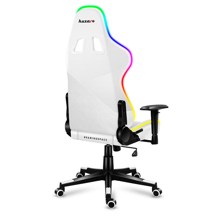 Huzaro Force 6.2 White RGB Mesh Gaming Chair