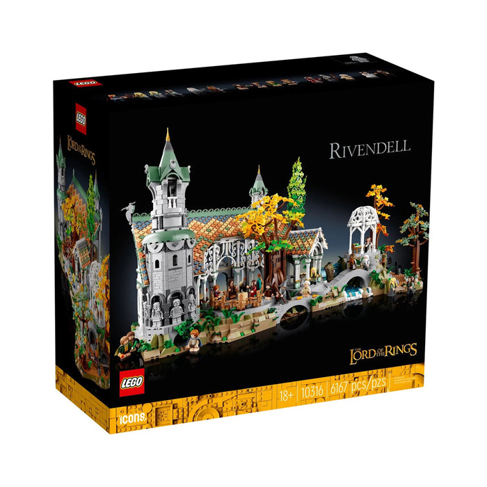 Lego ICONS THE LORD OF THE RINGS: RIVENDELL 10316