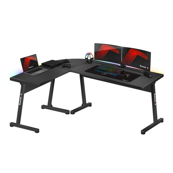 Huzaro Hero 6.0 RGB Gaming Desk Black