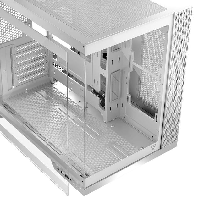 Modecom PC Case VOLCANO Panorama ARGB White Mid