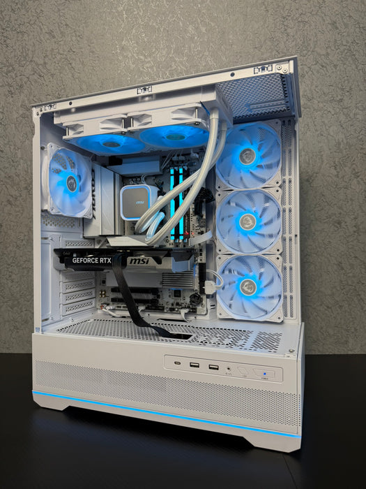 Custom Gaming PC/ The All White/ Ryzen 7 7800X3D/ 32GB/ 1TB SSD NVMe/ RTX 5060 Ti 16GB