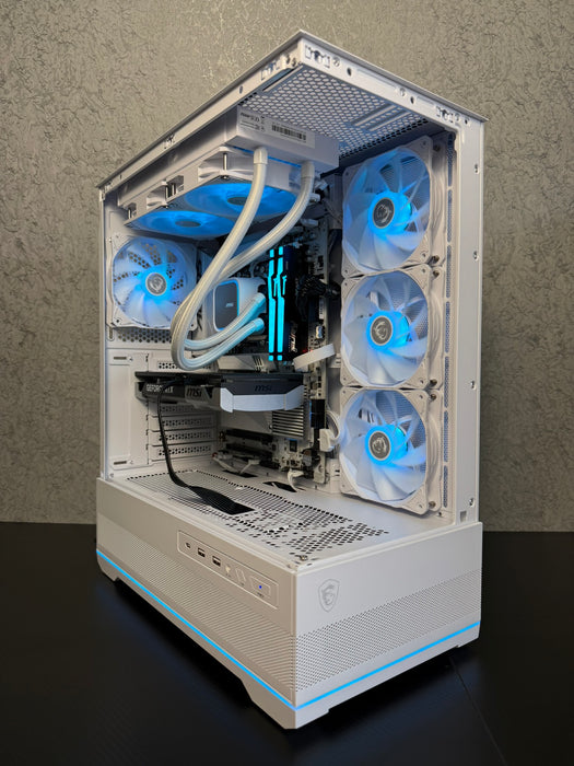 Custom Gaming PC/ The All White/ Ryzen 7 7800X3D/ 32GB/ 1TB SSD NVMe/ RTX 5060 Ti 16GB