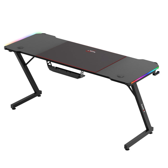 Huzaro Hero 4.8 RGB Gaming Desk Black