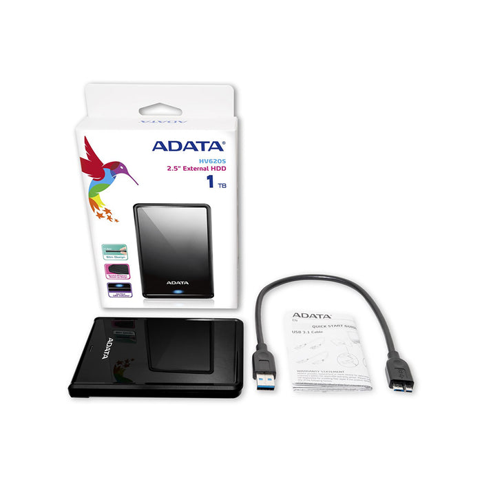 Adata External HDD HV620S 1TB Black