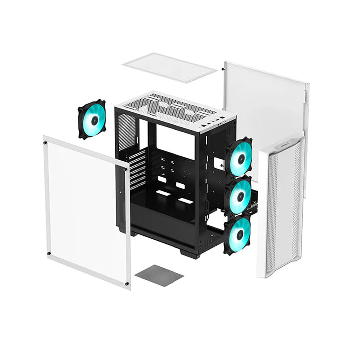 DeepCool PC Case CC560 V2 White