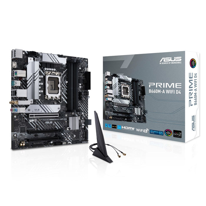 Asus Motherboard Prime B660M-A D4 WiFi