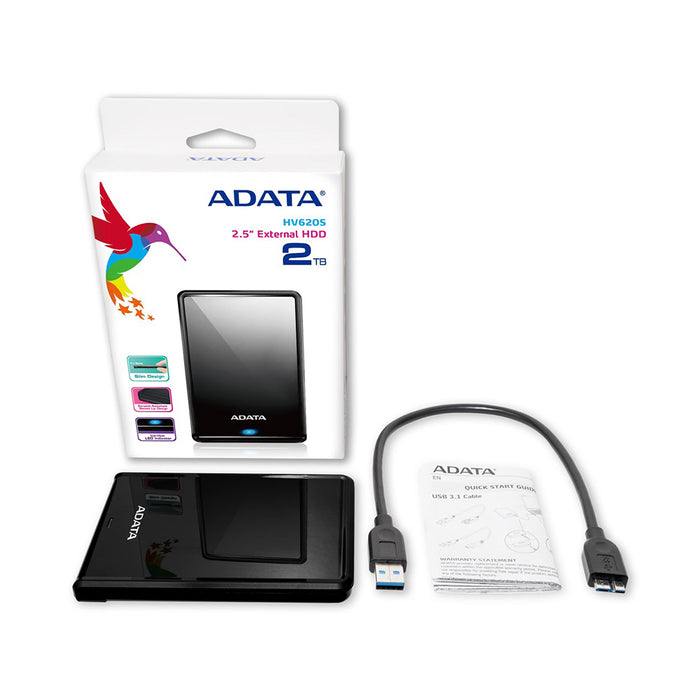 Adata External HDD 2TB Black