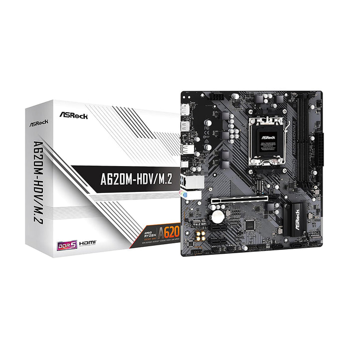 Asrock Motherboard A620M-HDV M.2