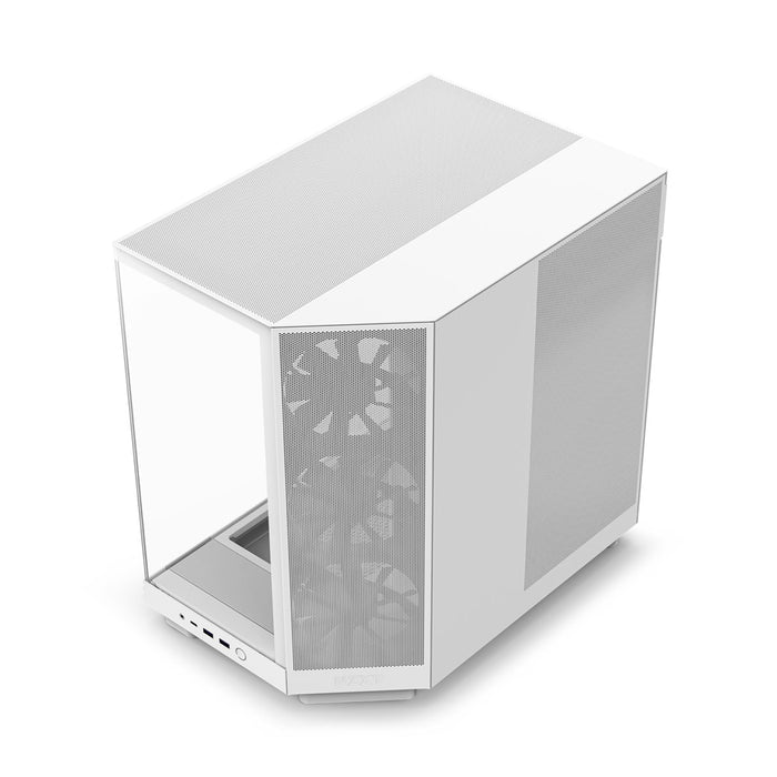 NZXT PC Case H6 Air Flow White