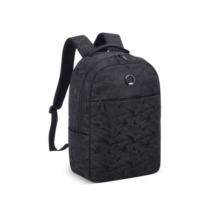 Delsey Laptop Backpack 391060010 15.6" Black Camouflage