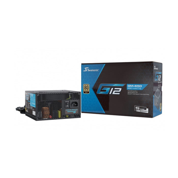 Seasonic Power Supply G12 GM Gold 650W