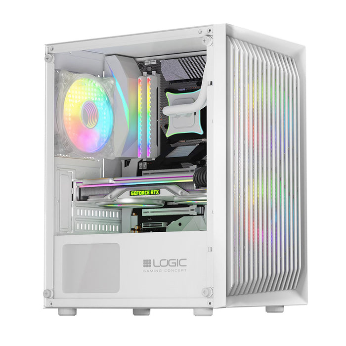 Logic PC Case Atos ARGB White