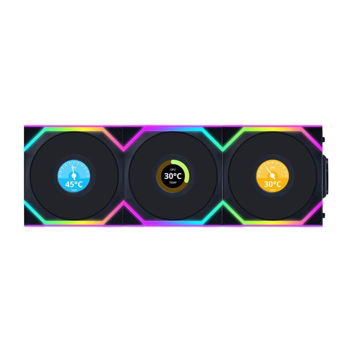 Lian Li Fan UNI SL Wireless LCD  ARGB Triple Pack 120mm