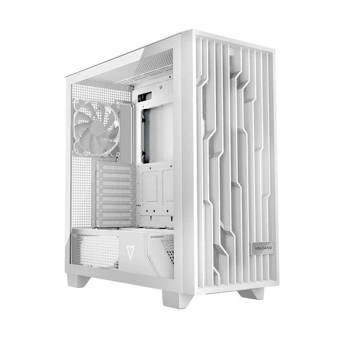 Modecom PC Case VOLCANO PERUN Apex ARGB Mid White