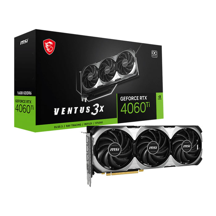 MSI Ventus 3x GeForce RTX 4060 Ti OC 16GB