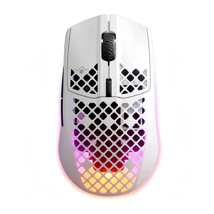 SteelSeries Wireless Gaming Mouse AEROX 3 Snow Ultra Lightweight