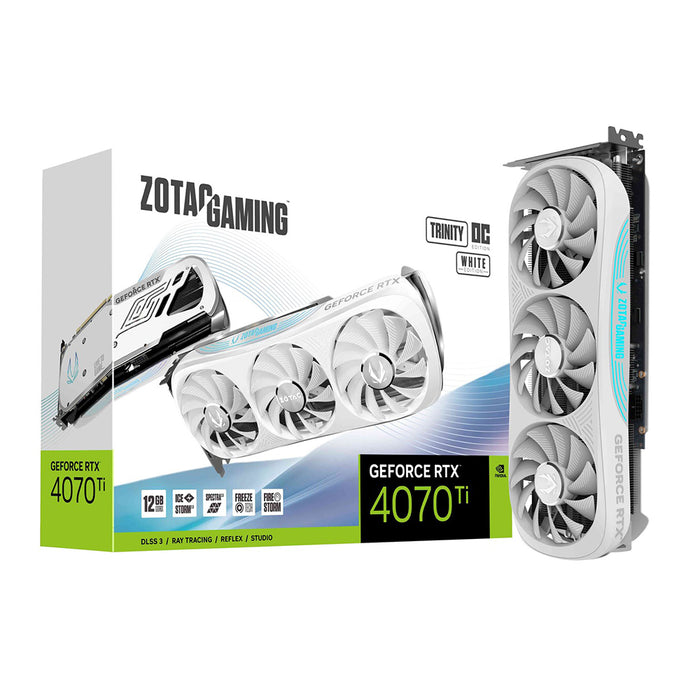 Zotac Gaming GeForce RTX 4070 Ti Trinity OC 12GB White