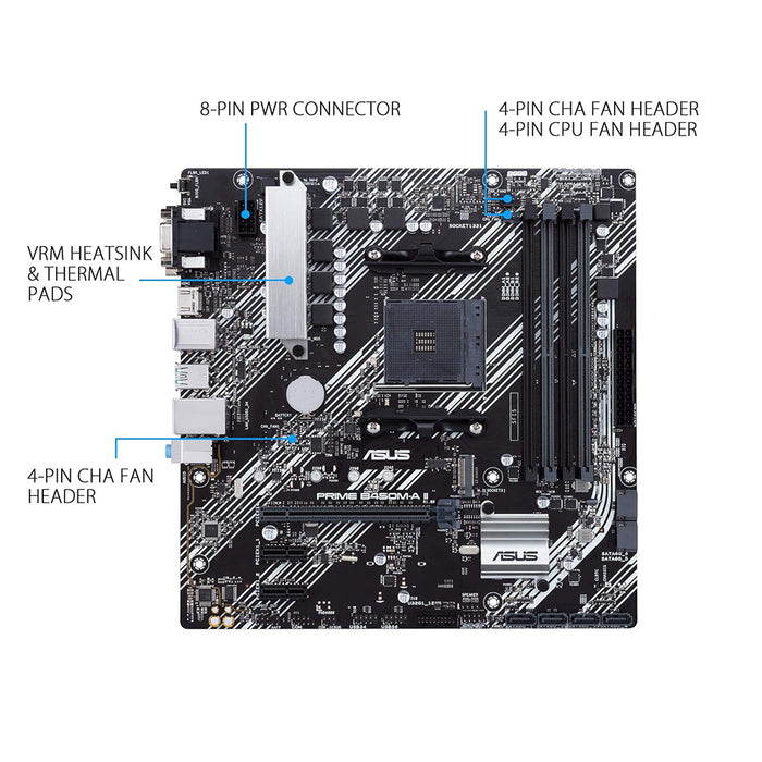 Asus Motherboard Prime B450M-A II