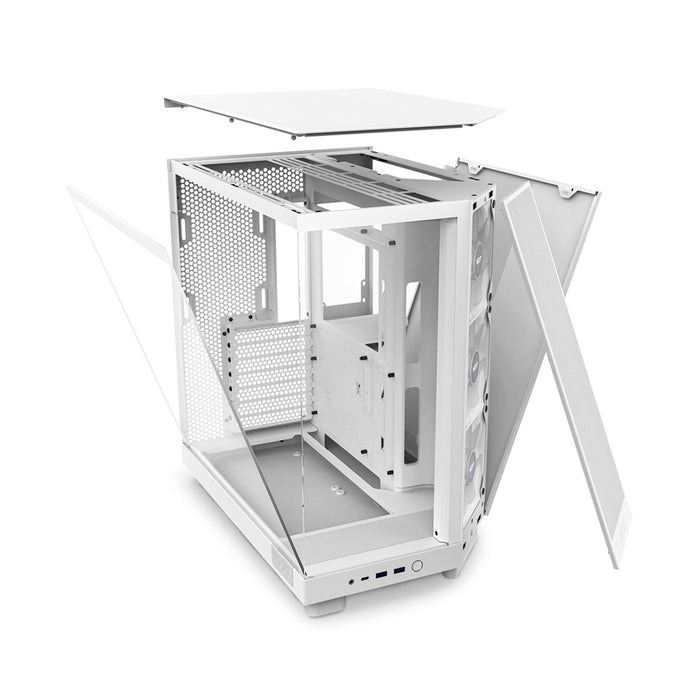 NZXT PC Case H6 Air Flow ARGB White