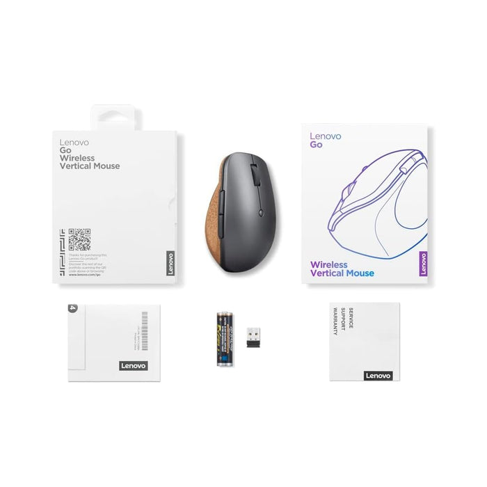 Lenovo Wireless Mouse Go Vertical