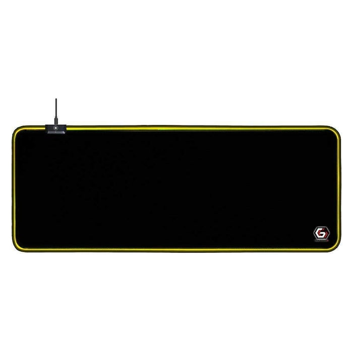 Gembird MP-GAMELED-L Gaming Mouse Pad RGB Black