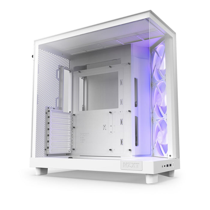 NZXT PC Case H6 Air Flow ARGB White