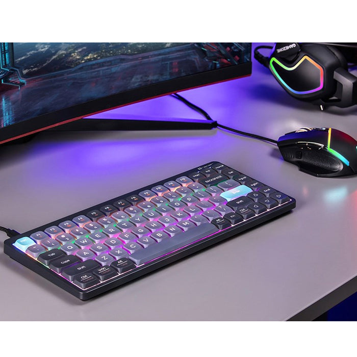 Tracer Mechanical Wireless Gaming Keyboard FINA 84 Blackcurrant