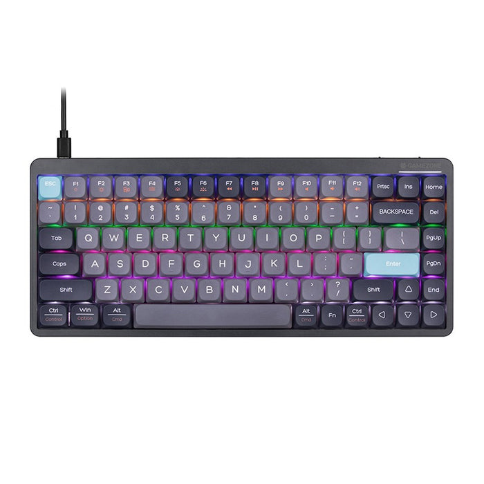 Tracer Mechanical Wireless Gaming Keyboard FINA 84 Blackcurrant