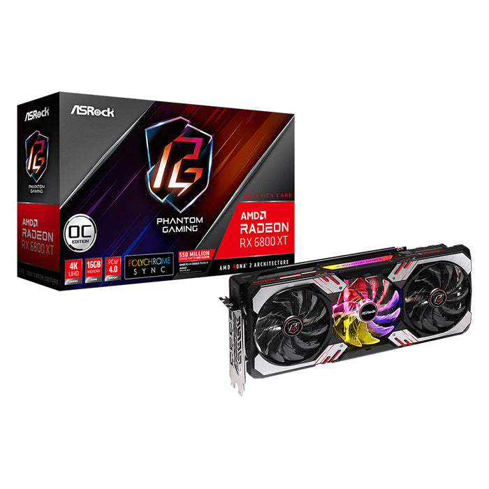 Asrock Radeon RX 6800 XT Phantom Gaming OC 16GB