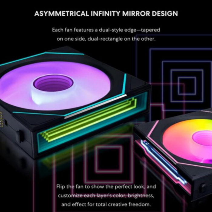Lian Li Fan UNI SL Infinity Wireless ARGB Triple Pack 120mm