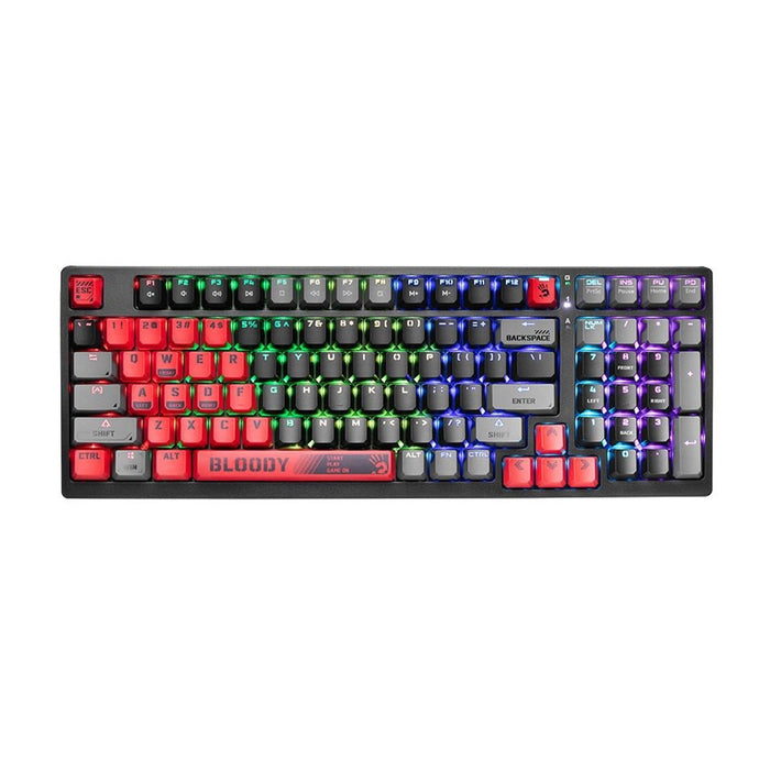 A4 Tech Mechanical Wired Gaming Keyboard Bloody S98 Sports Red