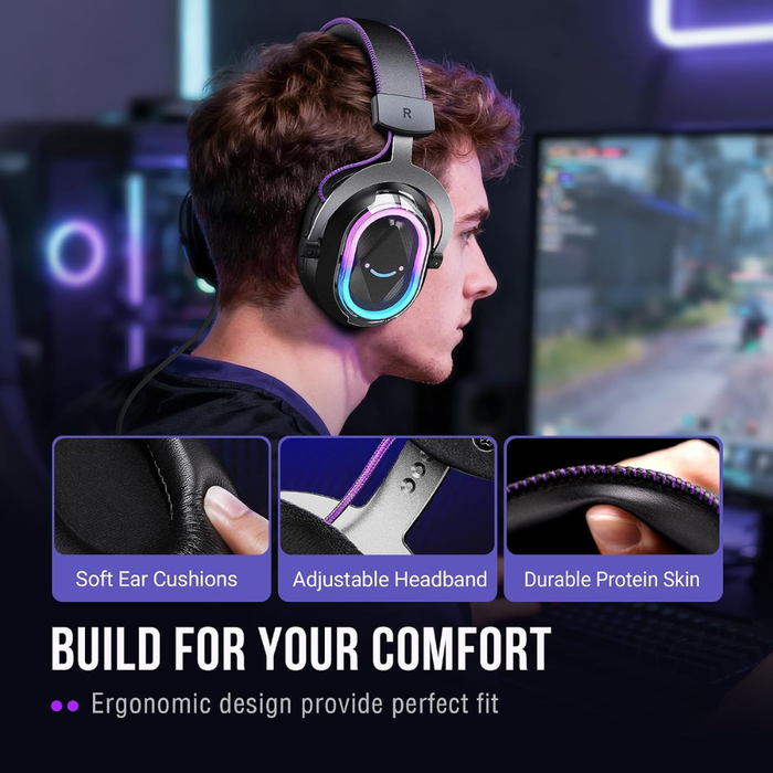 Fifine H13 AmpliGame Wireless RGB Gaming Headset