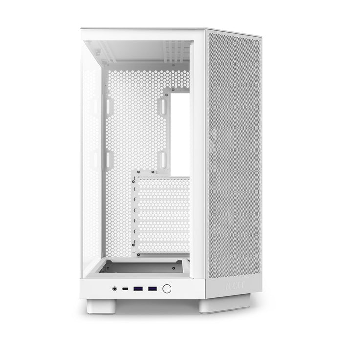 NZXT PC Case H6 Air Flow White