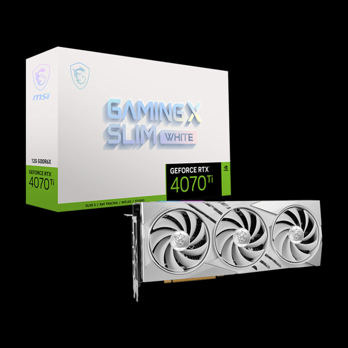 MSI Gaming X Slim GeForce RTX 4070 Ti White 12GB