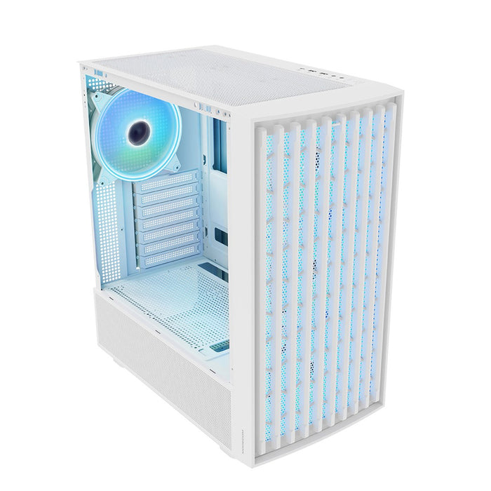 Modecom PC Case Breeze Flow Mid ARGB White