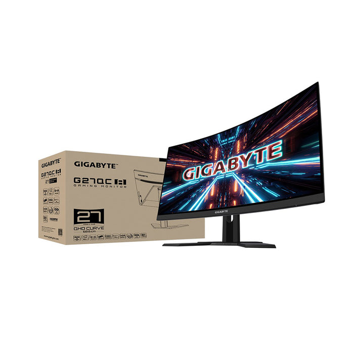 Gigabyte Gaming Monitor G27QC A 27" QHD 165Hz