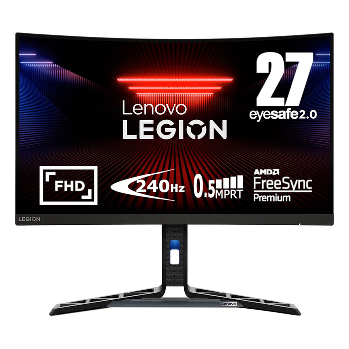 Lenovo Gaming Monitor Legion R27fc-30 Curved 27" FHD 240Hz