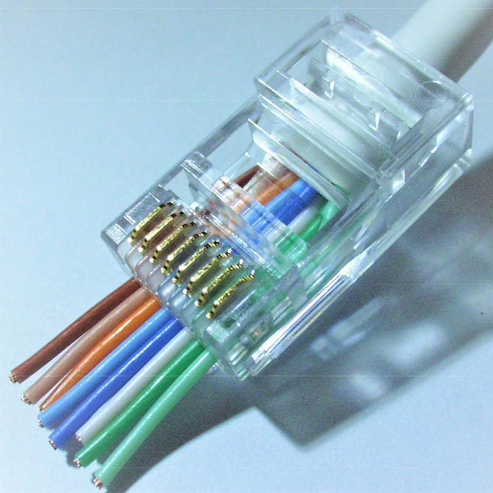 Kuwes Ethernet Plugs CAT5E