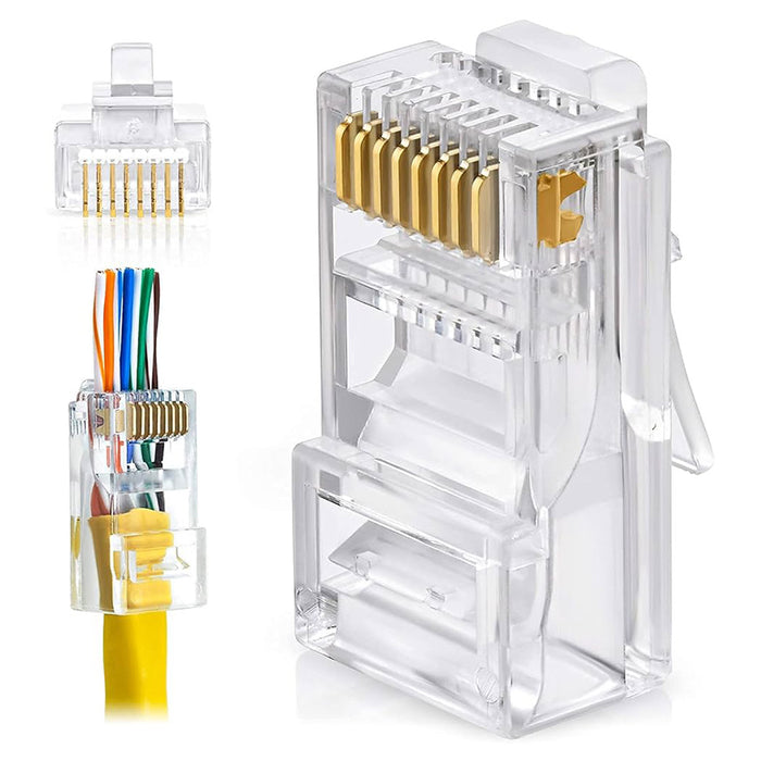 Kuwes Ethernet Plugs CAT6