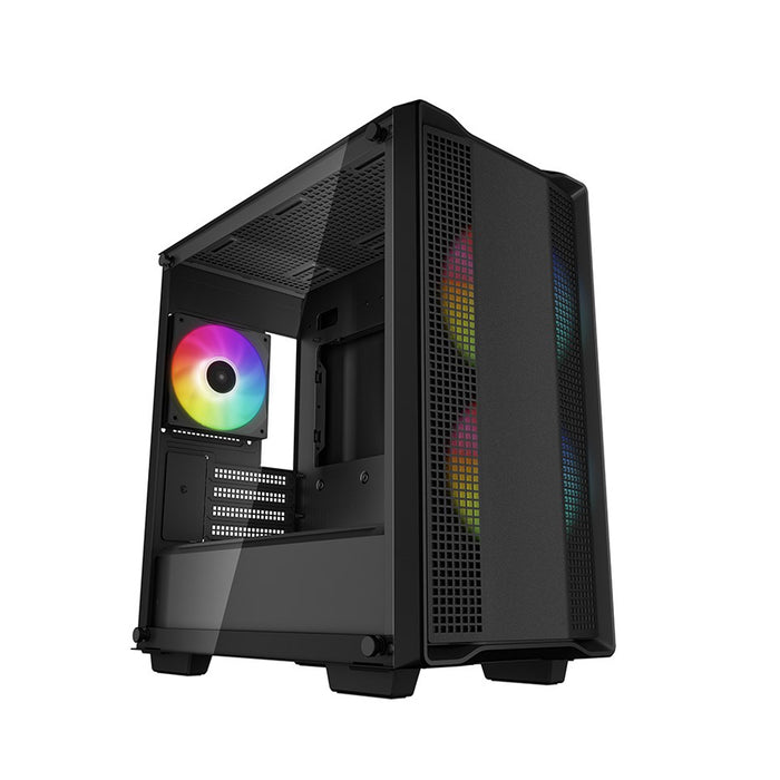 DeepCool PC Case CC360 RGB Black