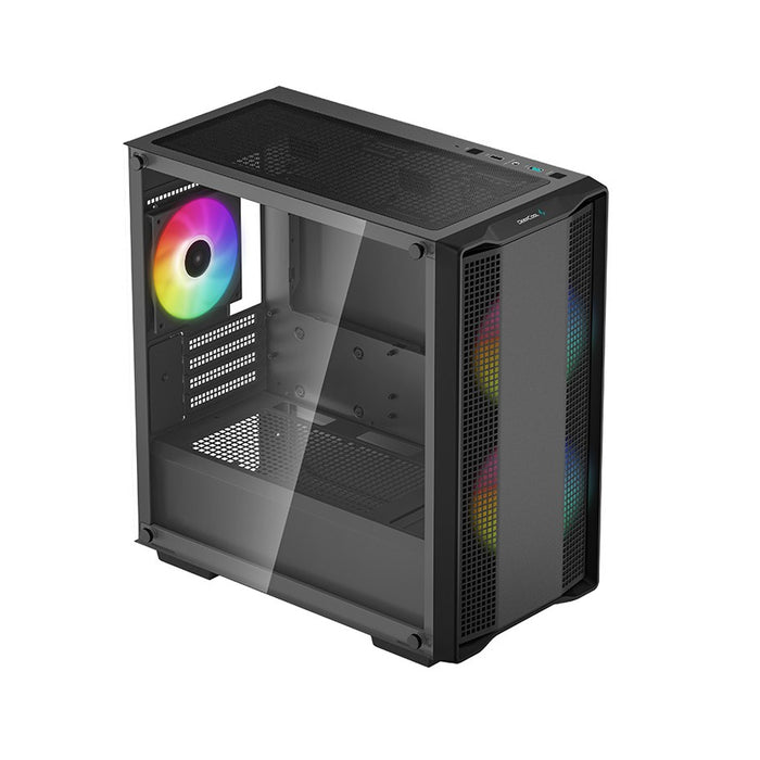 DeepCool PC Case CC360 RGB Black