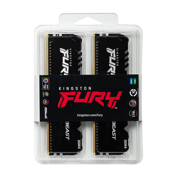 Kingston Ram Fury Beast RGB 32GB (2x16GB) DDR4 3600