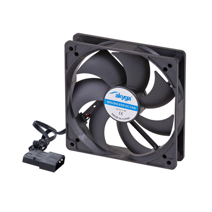 Akyga Fan Black Single Pack 120mm