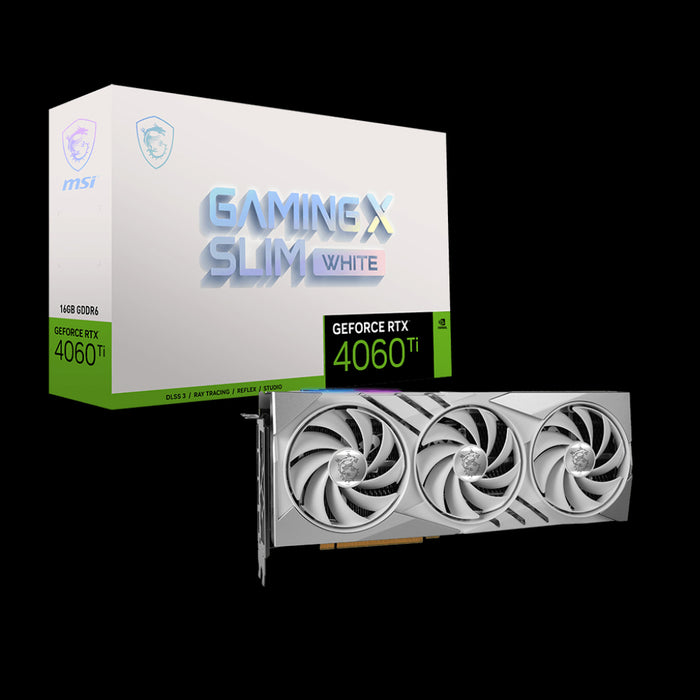 MSI Gaming X Slim GeForce RTX 4060 Ti White 16GB