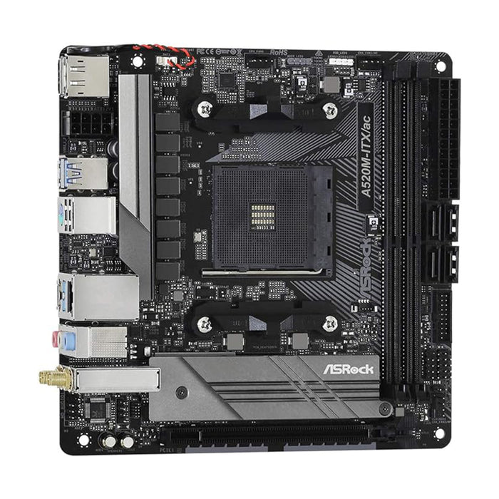 Asrock Motherboard A520M-ITX/ac