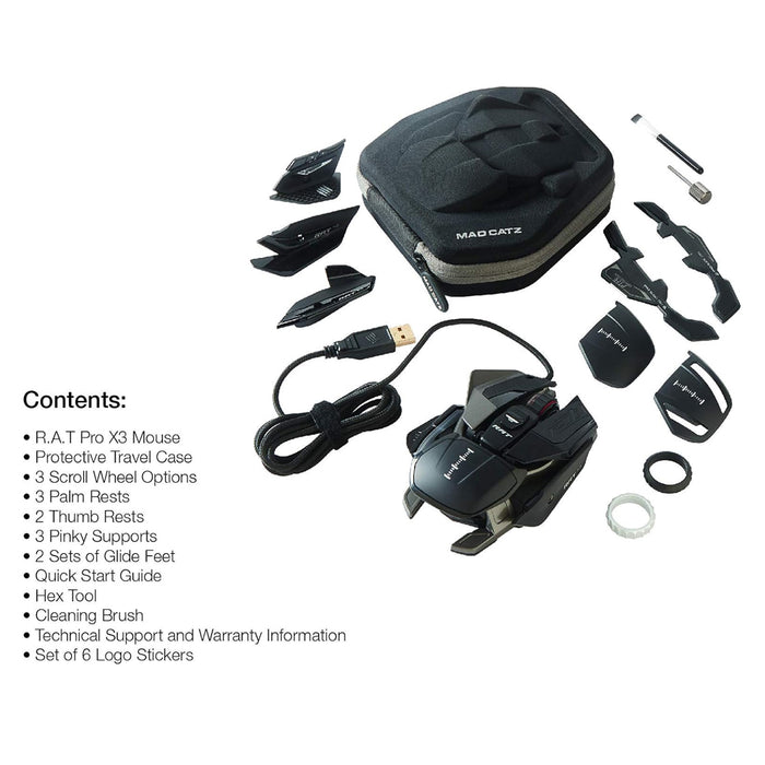 Mad Catz Wired Gaming Mouse R.A.T X3