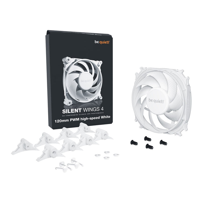 Be Quiet Fan Silent Wings 4 Single Pack 120mm White