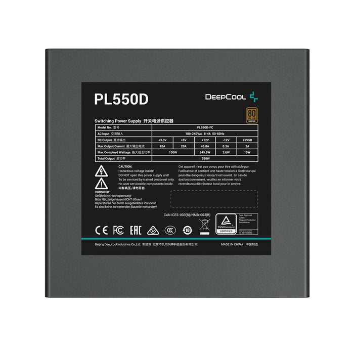 DeepCool Power Supply PL 650W