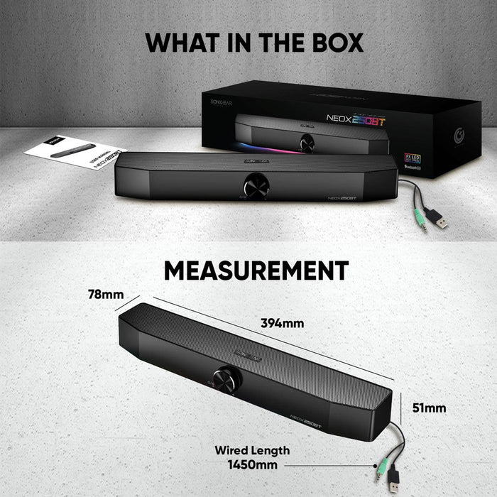 SonicGear NEOX 250BT Soundbar