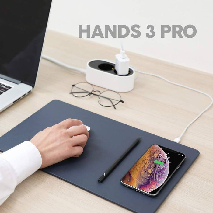 POUT Hands 3 PRO Mouse Pad Dark Blue